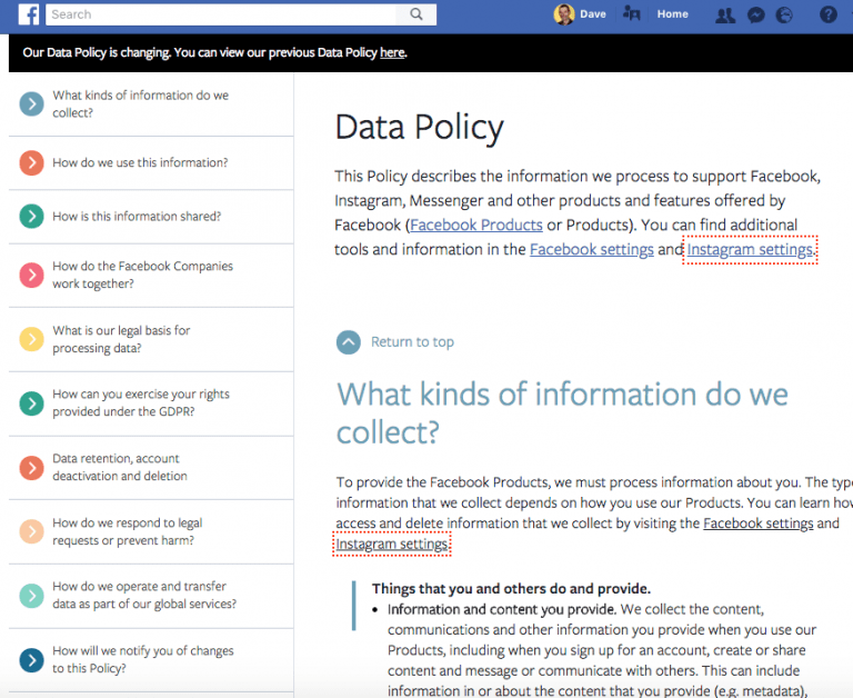 GDPR: Example privacy policies and consent forms | Smart Insights