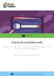 How to do a backlink audit