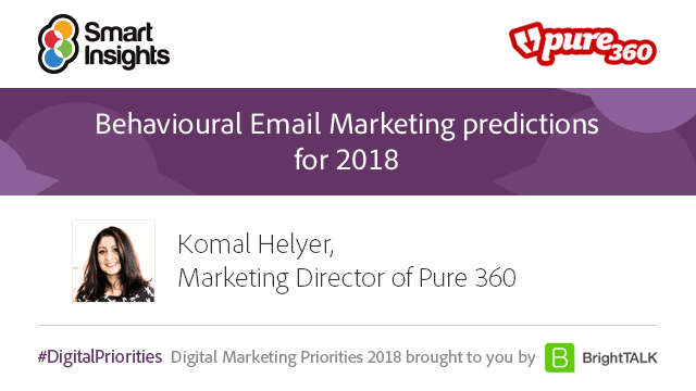 Pure360 behaviour email marketing predictions 2018