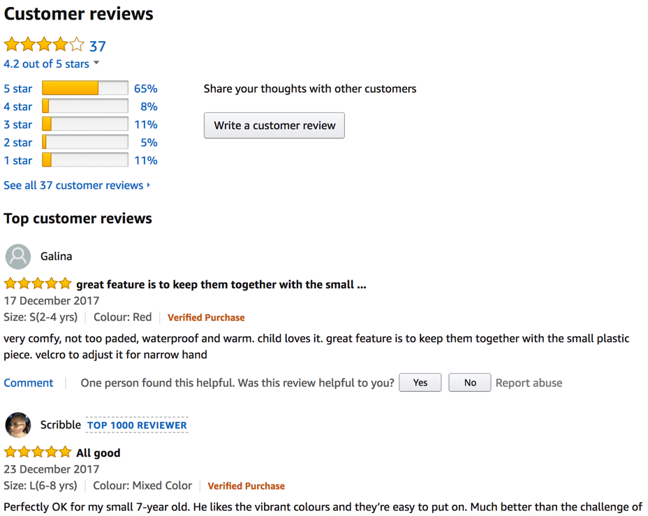 Amazon Reviews