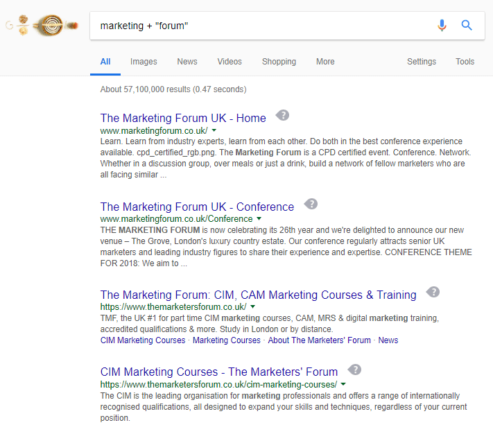 search for forums