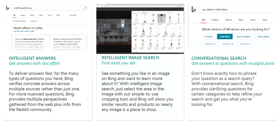 AI powered search capabilities