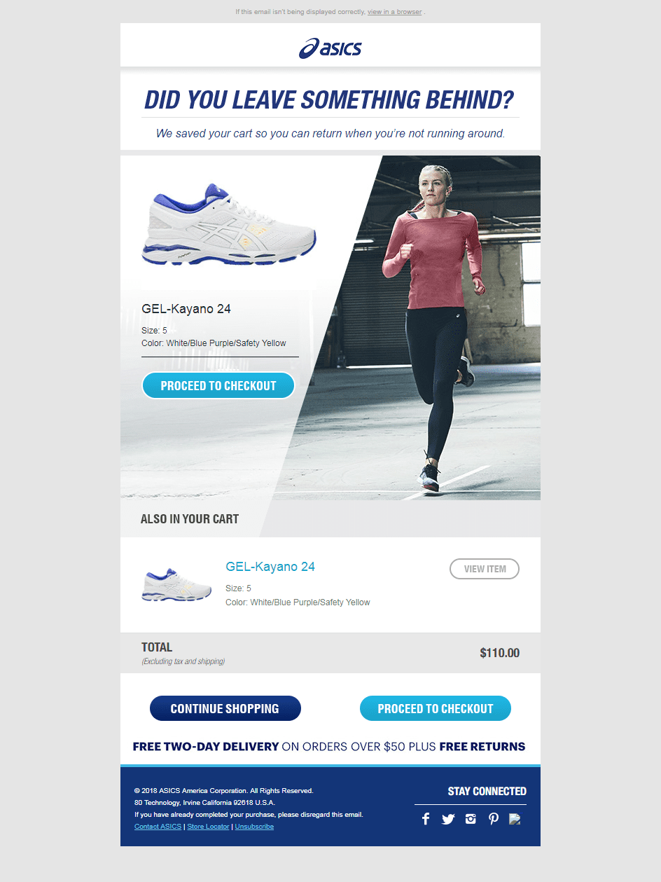 asics america corporation 80 technology irvine ca 92618