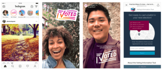 Instagram I voted