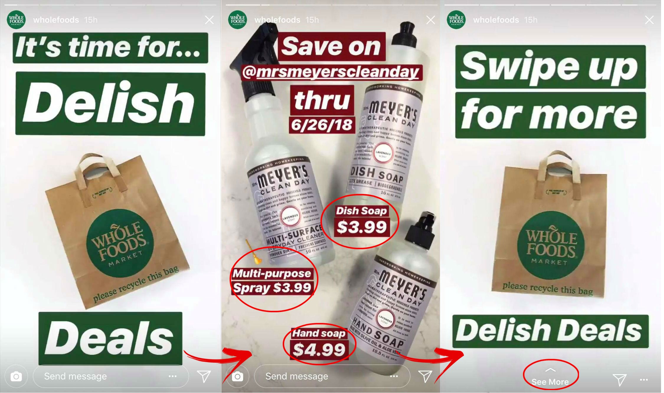 deals wholefoods - Cracking Instagram's Code with Ephemeral Content