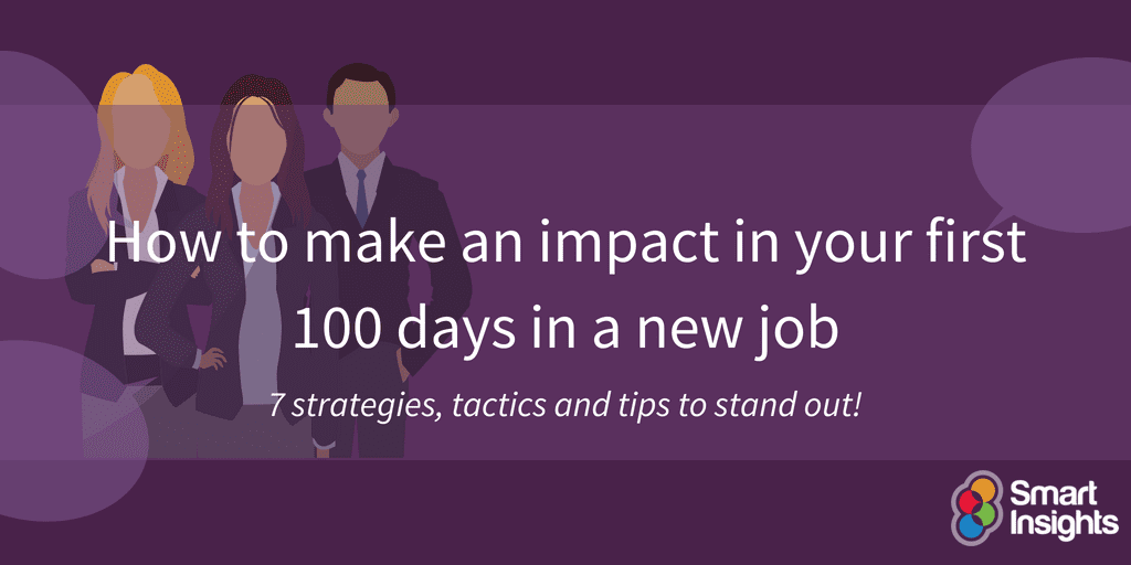 my first 100 days in a new job presentation