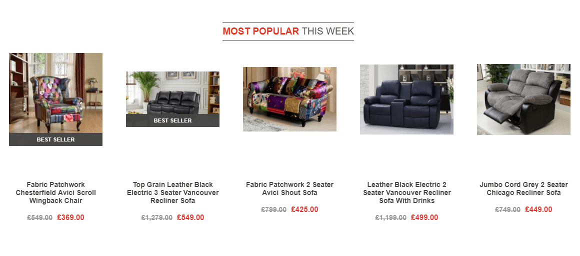 Love Sofas best seller recs