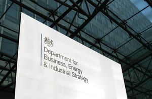 Department for business, energy and industrial strategy sign