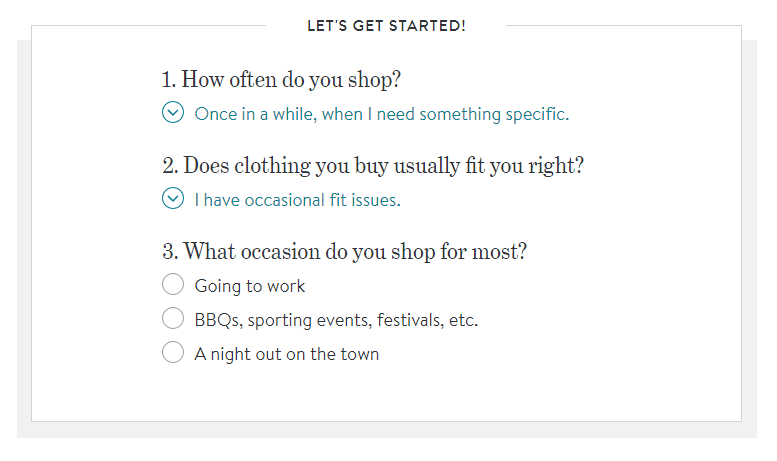 Stitch Fix Customer Questions 2