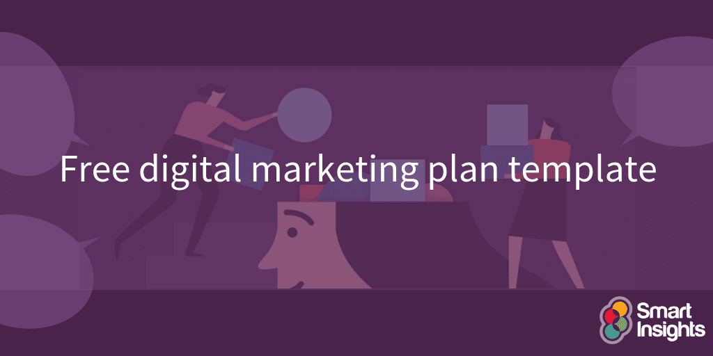 Free digital marketing plan template