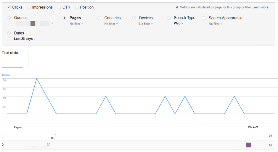 Google Search console