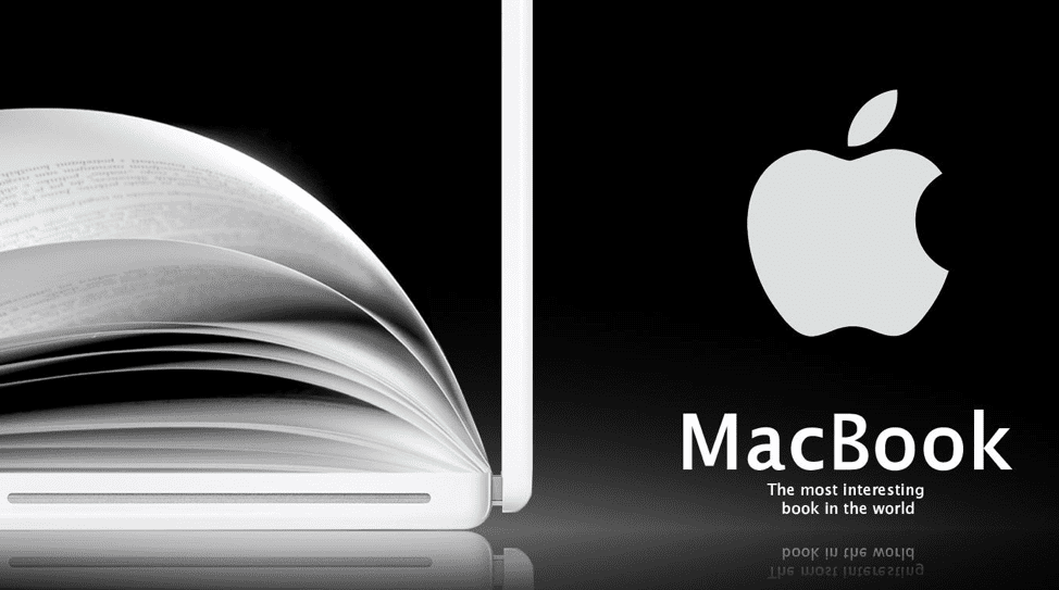 MacBook advert