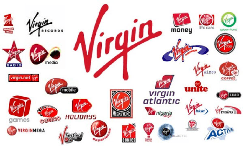 Virgin logos