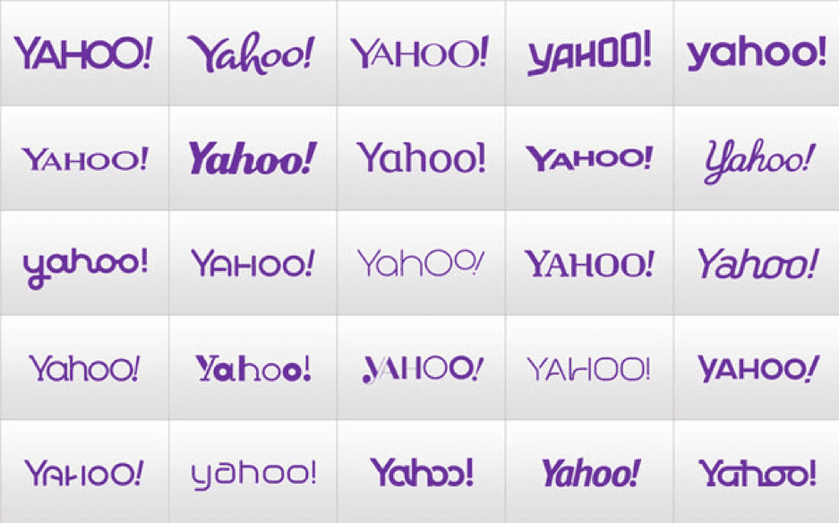 Yahoo font changes