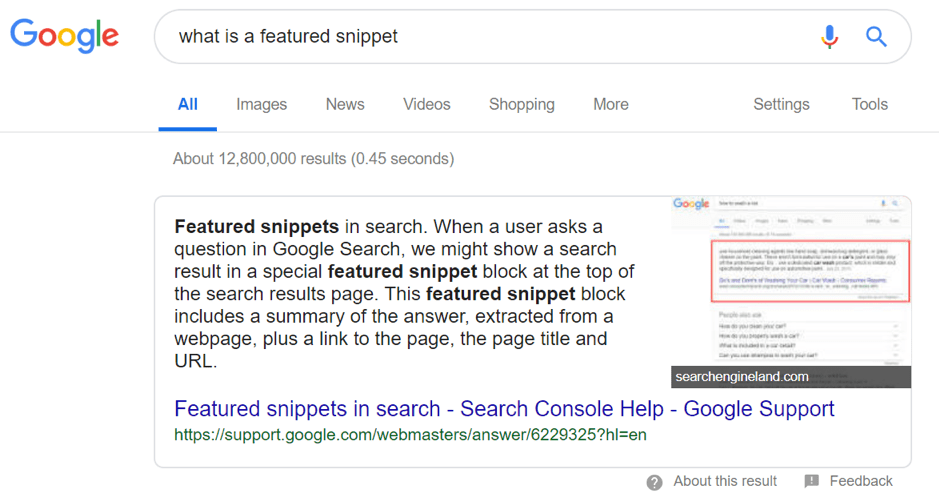 How valuable are featured snippets? 