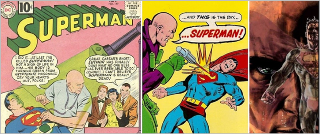 Superman comics storyteling