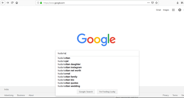 Google influencer search