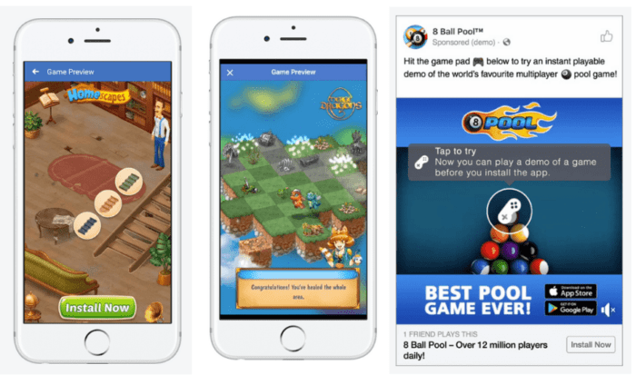 Facebook enters cloud streaming with free-to-play mobile games, playable  ads