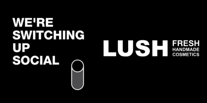 Lush switching up social