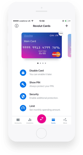 Revolut banking app