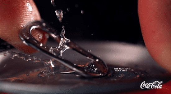 Coca-Cola can - Try not to hear this advertising campaign