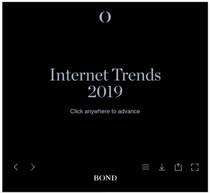 Bond Internet Trends 2019