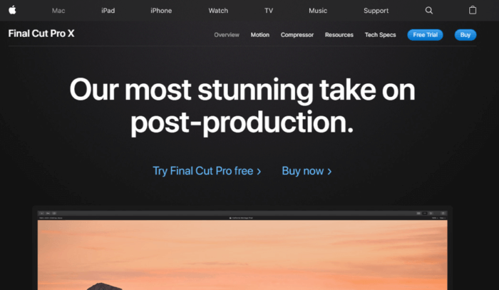 Apple Final Cut Pro X