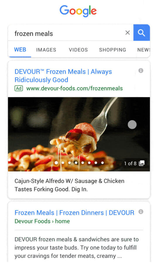Google Gallery ads
