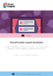 Social media report template