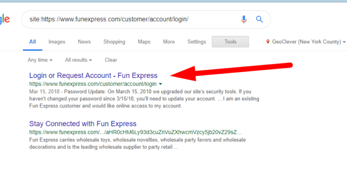 28 - Fun Express SEO mistakes 5