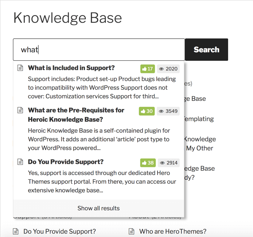 Setting up your knowledge base