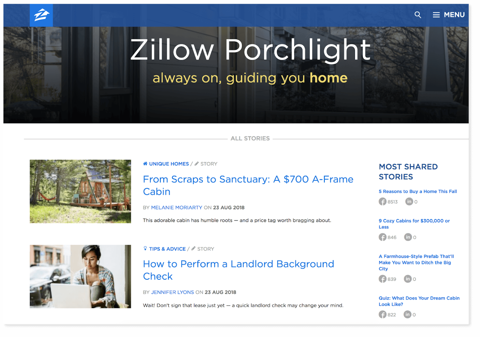 Zillow Porchlight