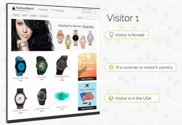 E-commerce inbound marketing example 1