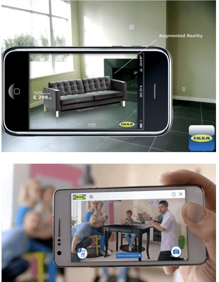 Ikea's augmented realty app