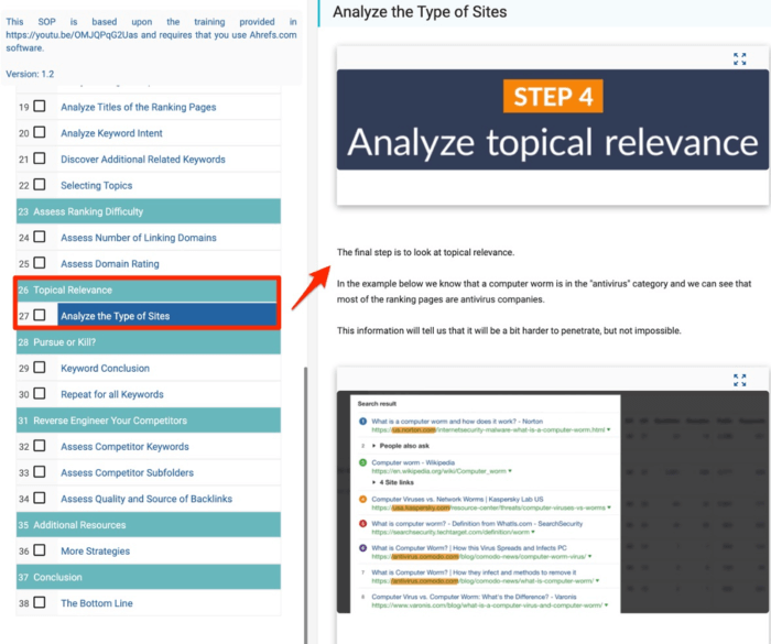 Assessing topical relevance