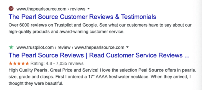 The Pearl Source Testimonials