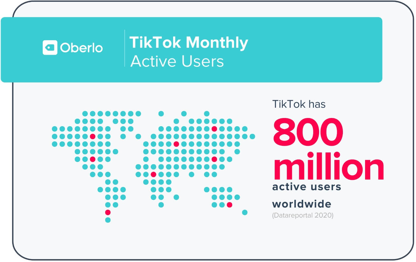 Template TikTok Statistics Separate 1