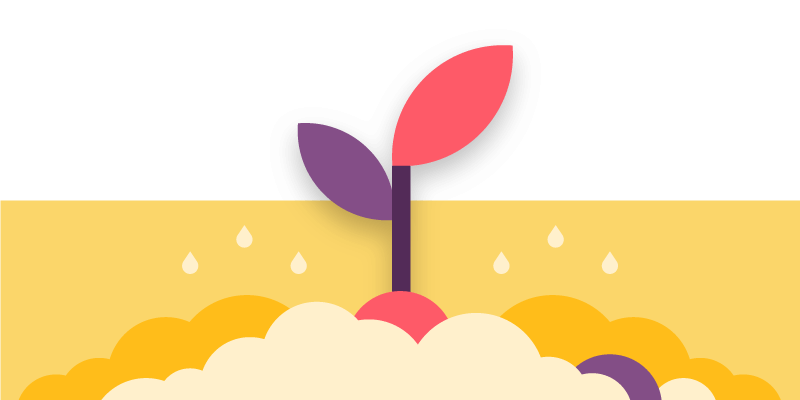 footer banner illustration