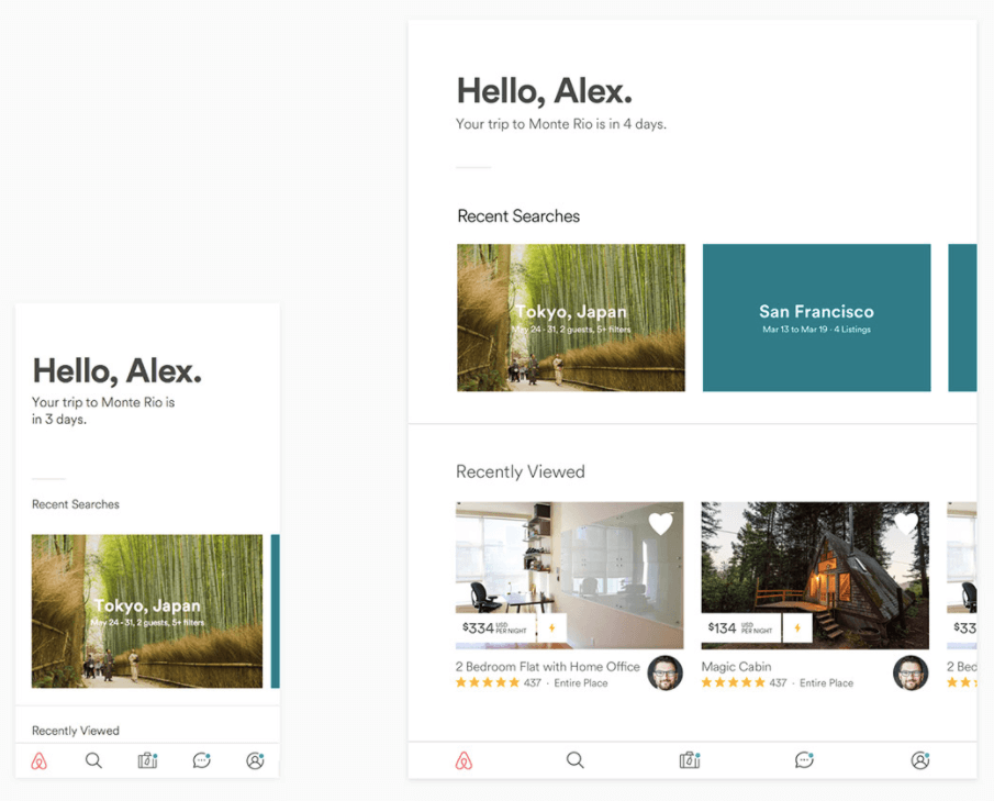 UX Design Airbnb