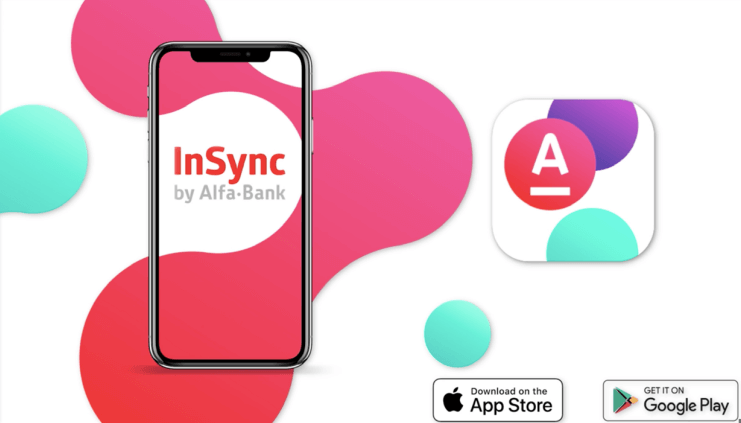 Альфа банк в плей маркете. INSYNC by Alfa-Bank. INSYNC Альфа банк. INSYNC лого банк. Альфа банк апп стор.