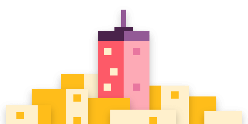 footer banner illustration