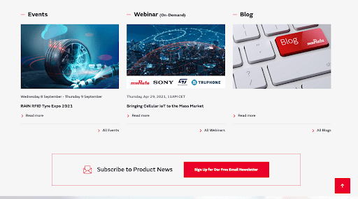 Electronics marketing digital experience