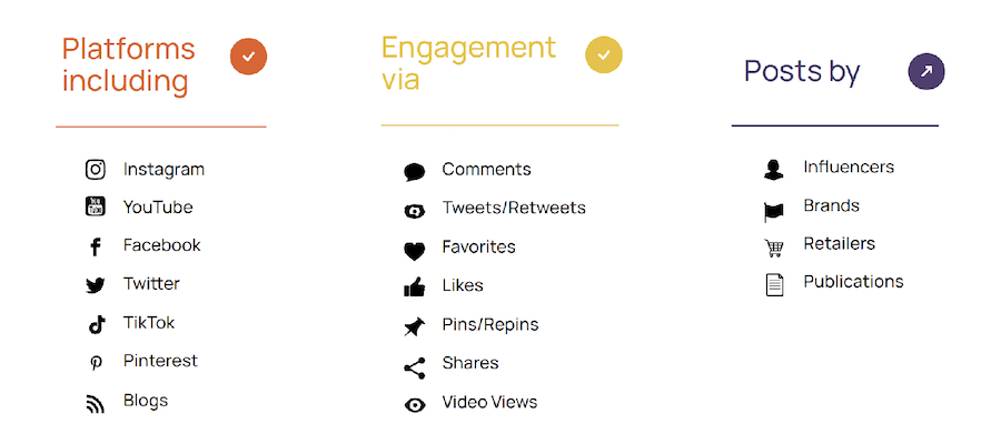 Earned media platform examples