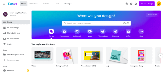 Canva's campaign modal is more inviting than ever